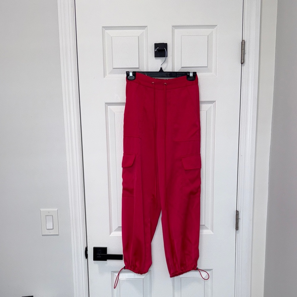 ASOS - hot pink balloon cargo pants